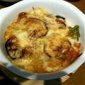 hanakeimam's cooksnap of when they made なす入りミートソースドリア.