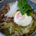 まほじょ's cooksnap of when they made たっぷりキノコで豚丼♪.