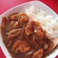 さとみちゅぁん's cooksnap of when they made ◆鶏胸肉のガーリックカレー.