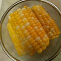 yykkffkk's cooksnap of when they made ビールのおつまみ⌒☆とうもろこしの塩茹で.
