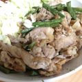 noriku's cooksnap of when they made インゲンと豚の生姜焼き.