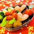 マッハママ's cooksnap of when they made 可愛い♡ハートのおにぎり♪.