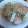 なぎさ2008's cooksnap of when they made 鮭と大根のゴマ味噌煮.