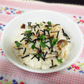 ＊ゆ♨︎mama＊'s cooksnap of when they made 松茸の味お吸いものとツナの炊き込みごはん.