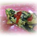 ゆけり３兄弟's cooksnap of when they made 小松菜入りチーズオムレツ.