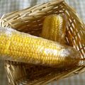 ＊turukame＊'s cooksnap of when they made 茹でた？トウモロコシ（ルクエ）.