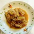 三つ葉41's cooksnap of when they made ご飯が進む♪ゴボウ入り鰯の梅煮.