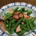 ☆わに子☆'s cooksnap of when they made ♪いんげんとベーコン炒め♪.