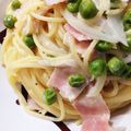 うっさペコペコ's cooksnap of when they made ベーコンとほうれん草のクリームパスタ.