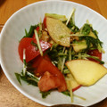鈴木ジンゴロウ's cooksnap of when they made デパ地下風？りんごと水菜のさわやかサラダ.