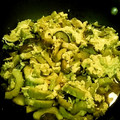 monchi77's cooksnap of when they made にがごり(ゴーヤ)とナスの卵とじ.
