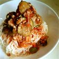 crystaI's cooksnap of when they made ラタトゥイユ・オン・ザ・そうめん.