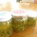 みょうなみょうが's cooksnap of when they made 青唐辛子今が旬！急いで作ろうピリ辛酢.