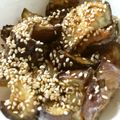 ♪おれんじ30♪'s cooksnap of when they made お弁当に♪ナスの照り焼き.