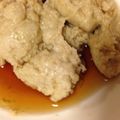 asianinaz's cooksnap of when they made アレンジ自在なそばがき団子☆.