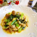 いりこ☆'s cooksnap of when they made 小松菜と豚のオイ味噌炒め.