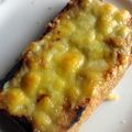 ゆきえはむ's cooksnap of when they made ぽかぽかっ♪奈良漬の粕床でチーズトースト.