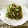 簡単手抜きママ's cooksnap of when they made パパッと簡単 じゃこともずくの酢の物.