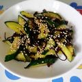 RIKOTORA's cooksnap of when they made おつまみ☆きゅうり.