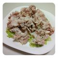 ｡Mi。's cooksnap of when they made *冷めても柔らか冷しゃぶｻﾗﾀﾞ*.