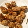 knoflook's cooksnap of when they made ふわコリ＊揚げない＊砂肝からあげ.