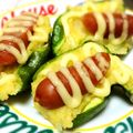 ∞もゆ∞'s cooksnap of when they made ピーマンのポテト詰め♪.