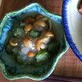 宮田小豆's cooksnap of when they made オクラなめこおろし和え.
