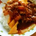 ゆめ♥'s cooksnap of when they made ナスとトマトのオムカレー.