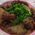 くっくのん's cooksnap of when they made 炊飯器で！！大根と牛すじの味噌煮♪.