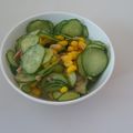 mysまま's cooksnap of when they made ツナとコーンときゅうりの酢の物♪.