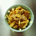 れたす4747's cooksnap of when they made 簡単☆春料理☆筍と豚肉のめんつゆ卵炒め.