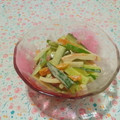 ＊とりこ＊'s cooksnap of when they made 簡単！ちくわときゅうりの梅マヨサラダ.