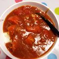 しゅうゆうけいはる母's cooksnap of when they made 肉じゃがとトマト缶でリメイク★和風カレー.