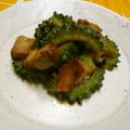 Cookingmam's cooksnap of when they made 苦くないゴーヤの味噌チーズ炒め.