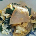 みっくママ's cooksnap of when they made お弁当にも♪ほうれん草とハム卵炒め.