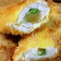 sumomocook's cooksnap of when they made モテレシピ！ささみのインゲン巻きフライ.