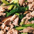 ひろみ1225's cooksnap of when they made 小松菜と豚のオイ味噌炒め.