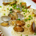 RYOSHUN's cooksnap of when they made 洋風あさりの酒蒸しソーメン☆ボンゴレ風★.