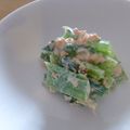 ぴよまめ。's cooksnap of when they made 小松菜サラダwith鮭♡簡単！ラクラク.