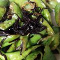 椋かぁちゃん's cooksnap of when they made 甘長唐辛子の塩昆布炒め.