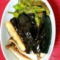 じゃけ's cooksnap of when they made 茶せんなすのあげひたし.