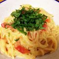 EMSSJ５'s cooksnap of when they made 残りシチューで　簡単☆トマトクリームスパ.