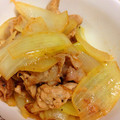 chihiro0u0's cooksnap of when they made 豚こまと新玉のにんにく炒め.