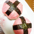 あこちゃん54's cooksnap of when they made 簡単！かわいい♡ビアソーセージおにぎり♫.