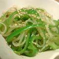 たもたん's cooksnap of when they made ＊ピーマンと糸コンの甘辛みそ炒め＊.