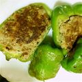 みどふぁどー's cooksnap of when they made 生椎茸入り！ヘルシーなピーマンの肉詰め♡.