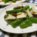 ともこキッチン's cooksnap of when they made ししとうとエリンギの柚子胡椒ポン酢炒め♪.