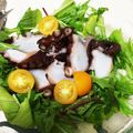 Suzucca's cooksnap of when they made 海老タコとカブ丸ごとの柚子胡椒サラダ.