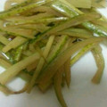 MofeMofee's cooksnap of when they made 冬瓜の皮のきんぴら.