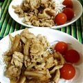 kashikyo's cooksnap of when they made ジューシー＆美味♪豚の生姜焼き.